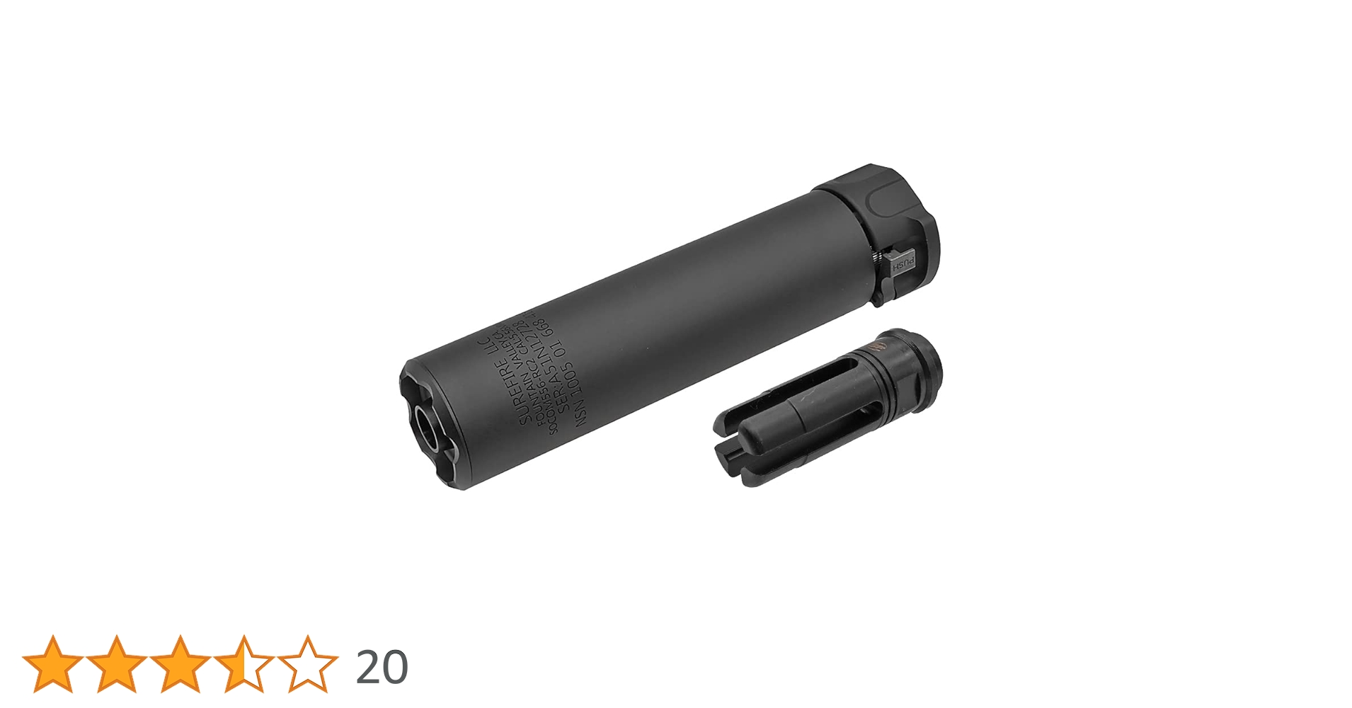 Amazon.co.jp: 14mm逆ネジ用 サプレッサー ＆ ハイダーセット